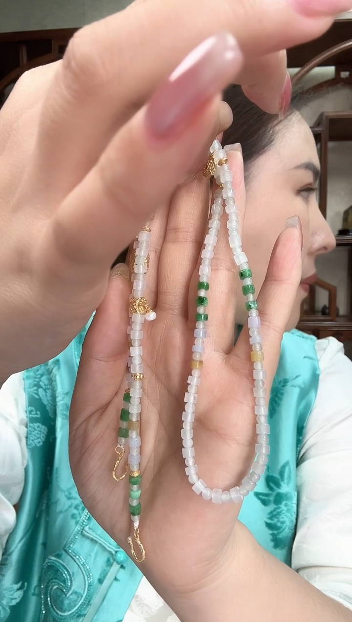 【闪购商品】翡翠颈饰未镶嵌250210176