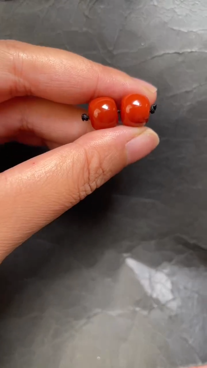 未镶嵌12南红玛瑙配饰--10*9