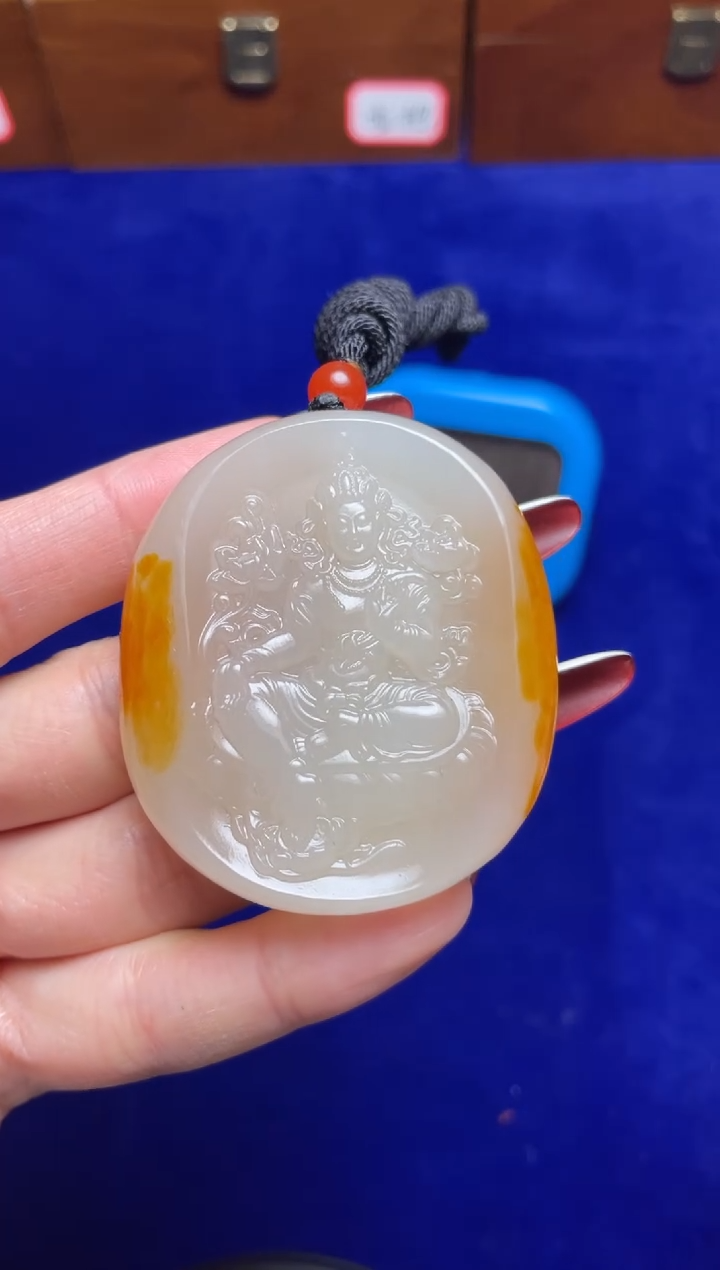 未镶嵌和田玉挂件小*和田玉