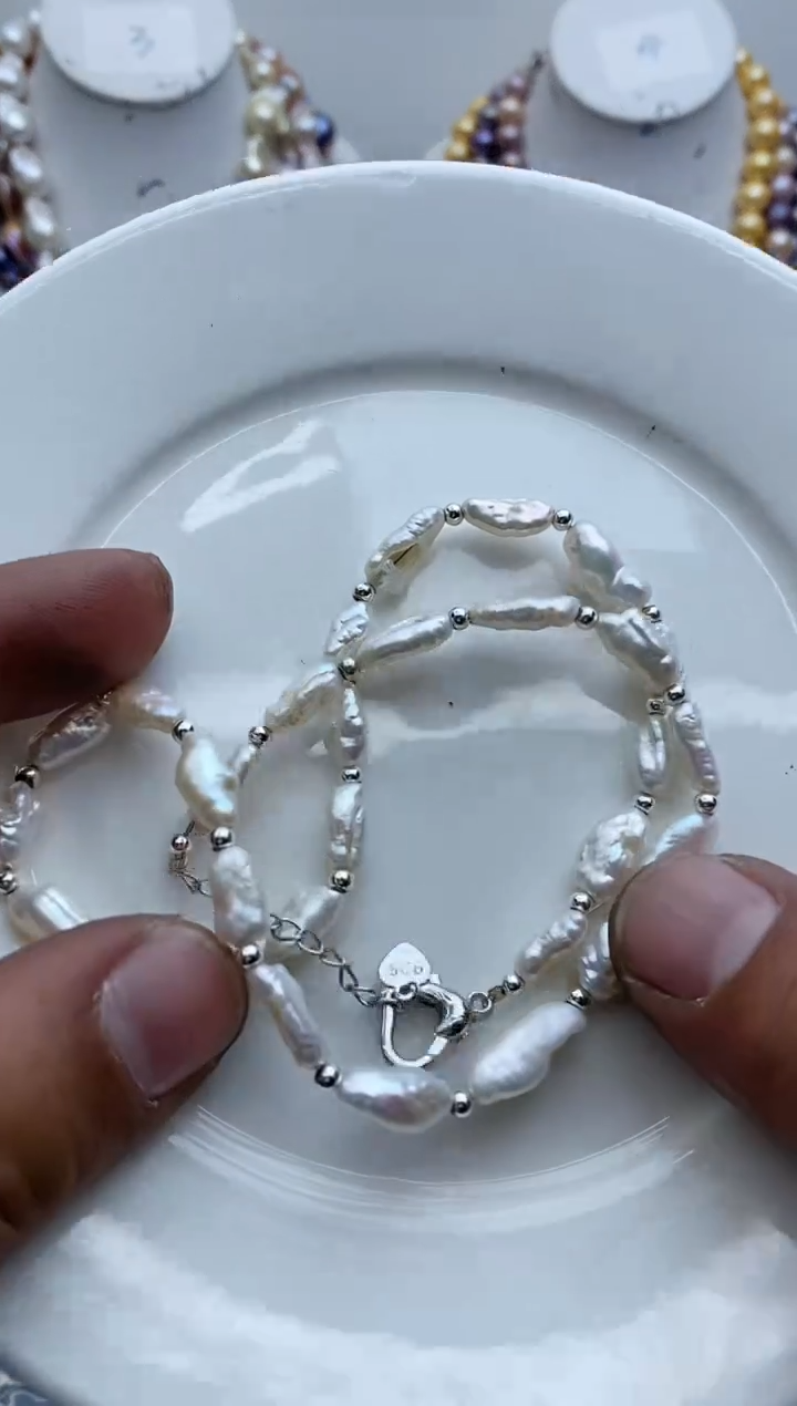 【闪购商品】淡水珍珠颈饰未镶嵌0226