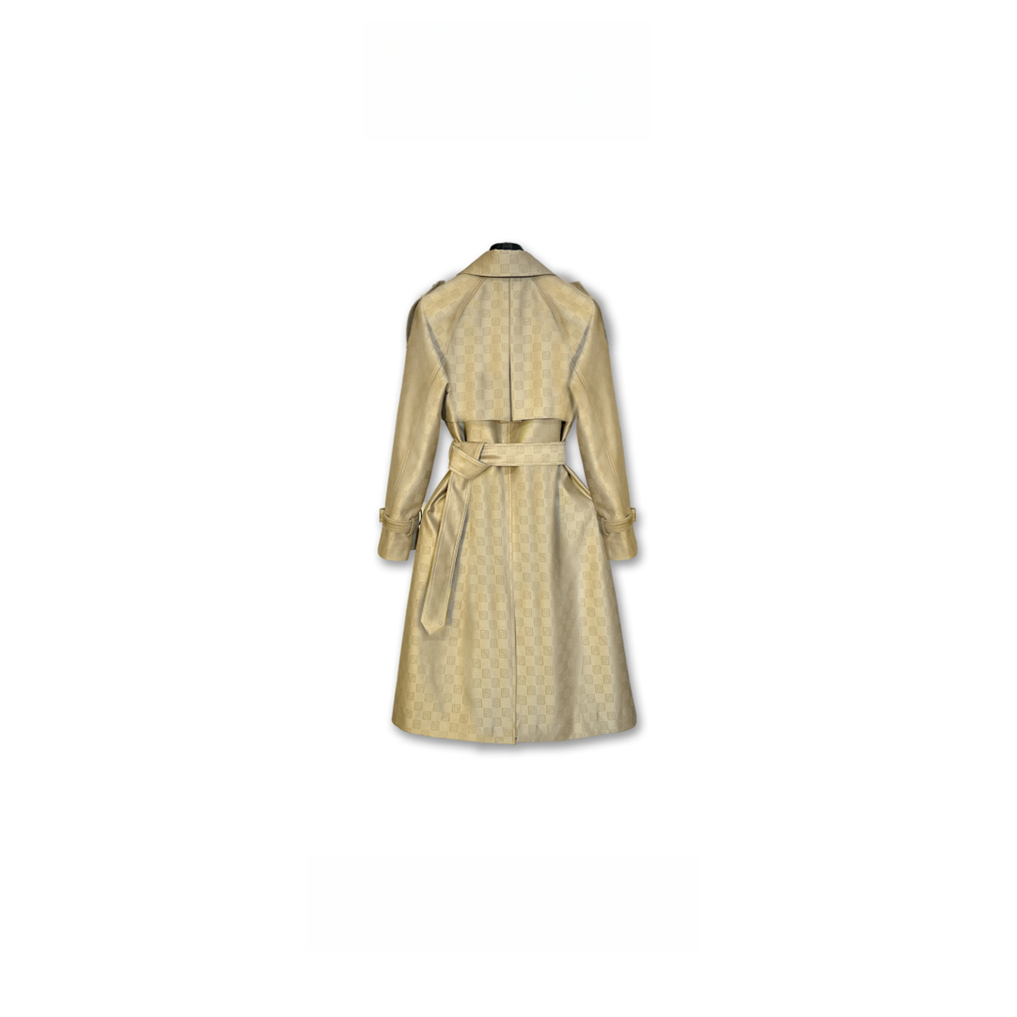 〈纪朵研〉1408翻领女士春季中长款风衣常规款气质女大衣长袖轻职风