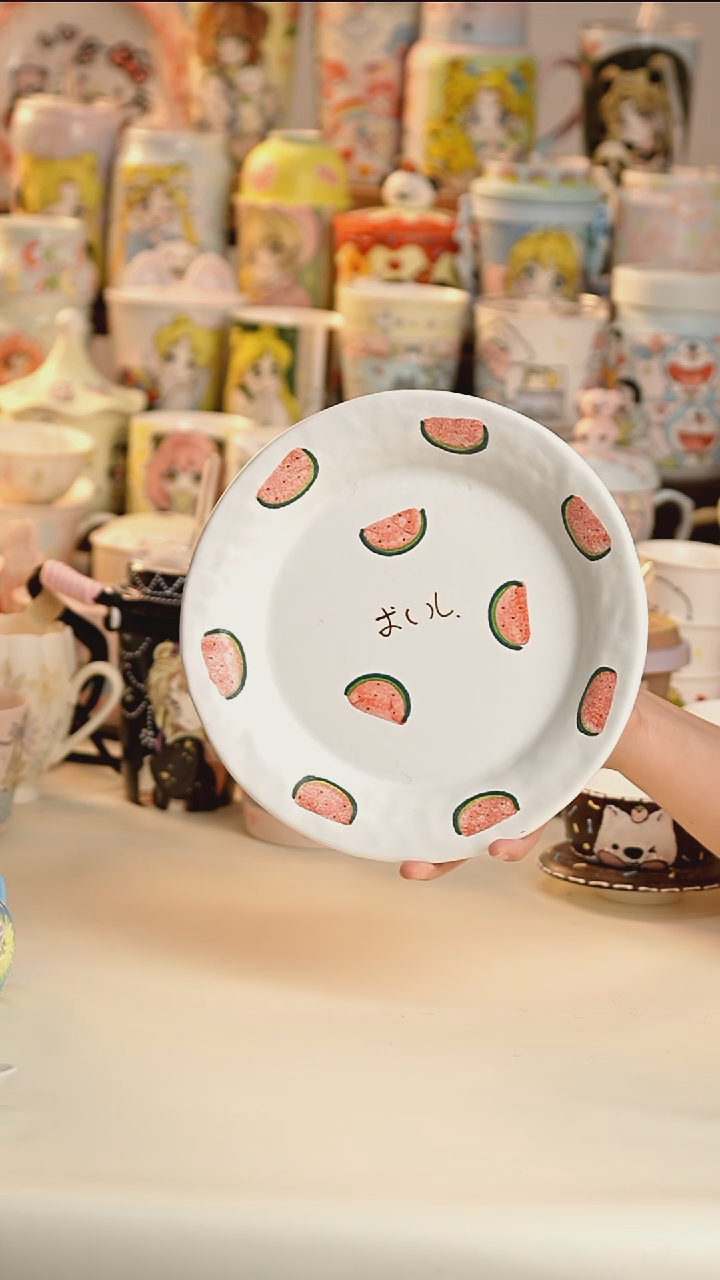 其他景德镇釉下彩手绘设计师款陶瓷