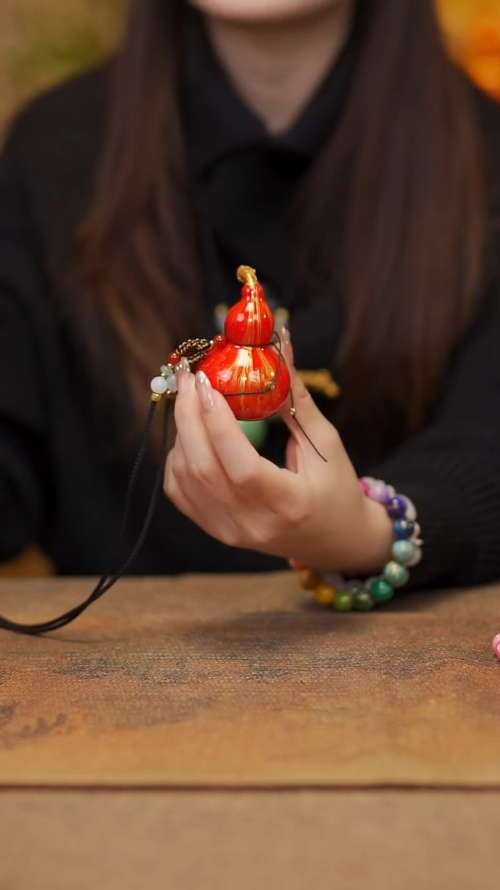 【闪购商品】85宴禾堂大漆脖挂葫芦68