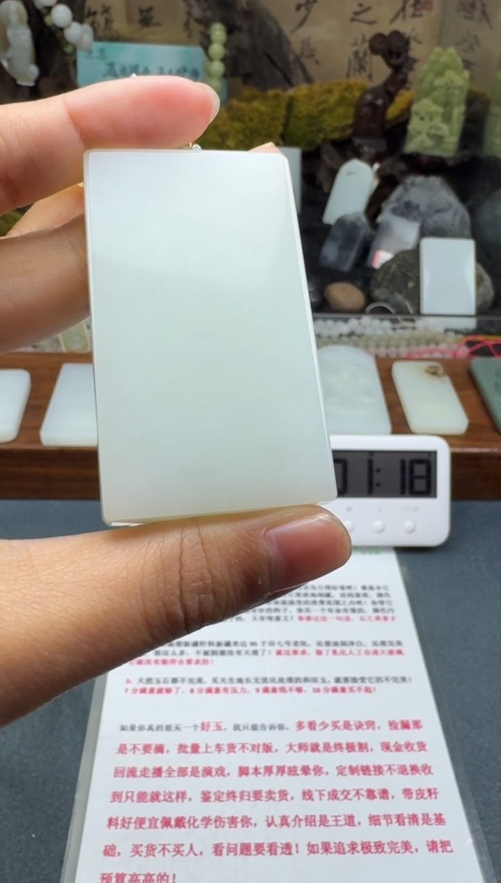 【闪购商品】和田玉颈饰未镶嵌菲菲