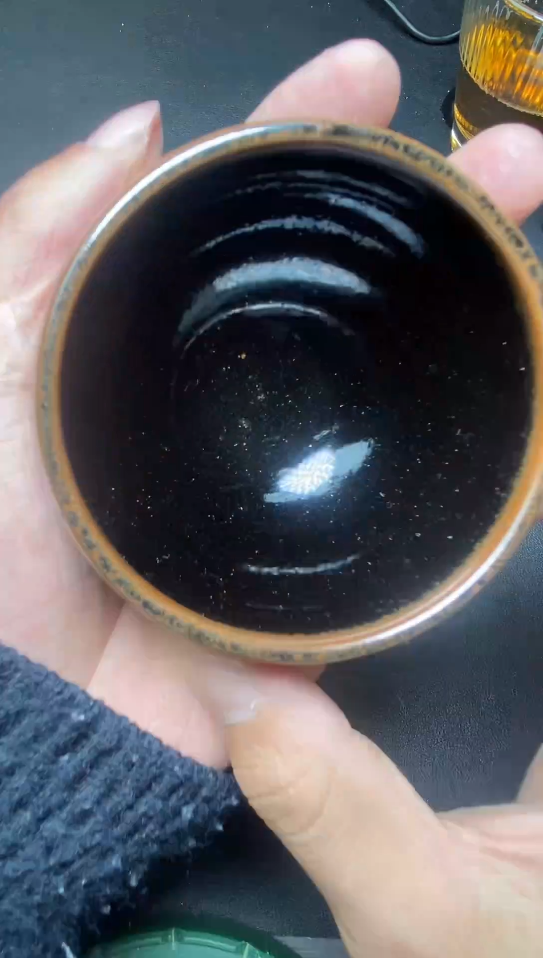 茶盏建窑建盏茶器主人杯111