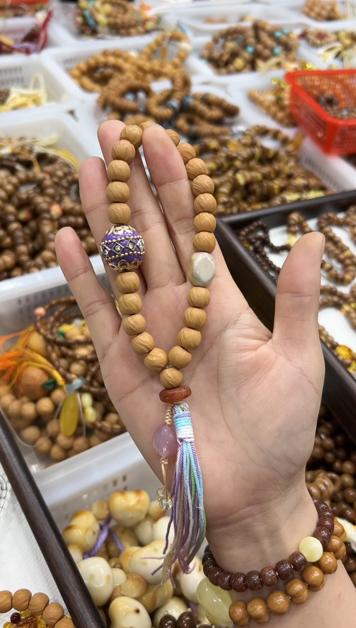 手串猴头核桃卡10mm左右 云景 设计款 手持