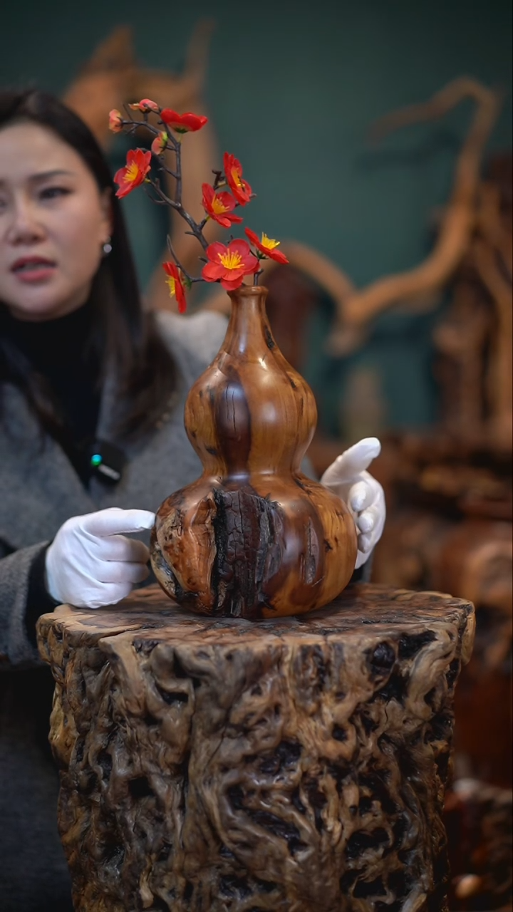 【闪购商品】枣木雷击枣木葫芦