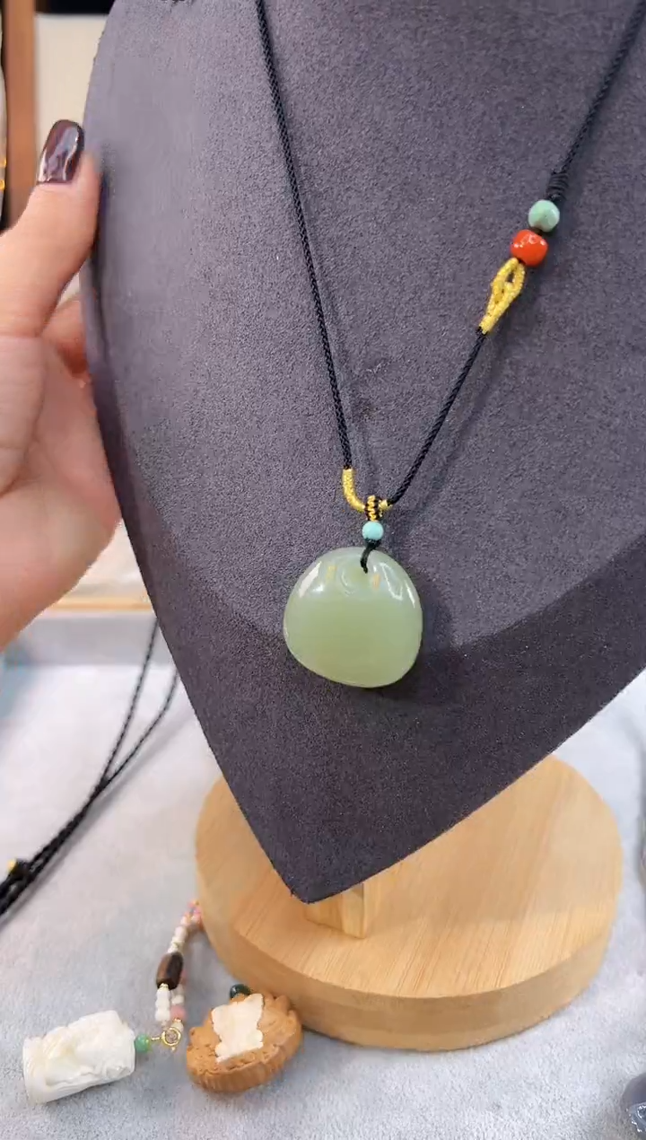 【闪购商品】和田玉项链未镶嵌@@C921D016784