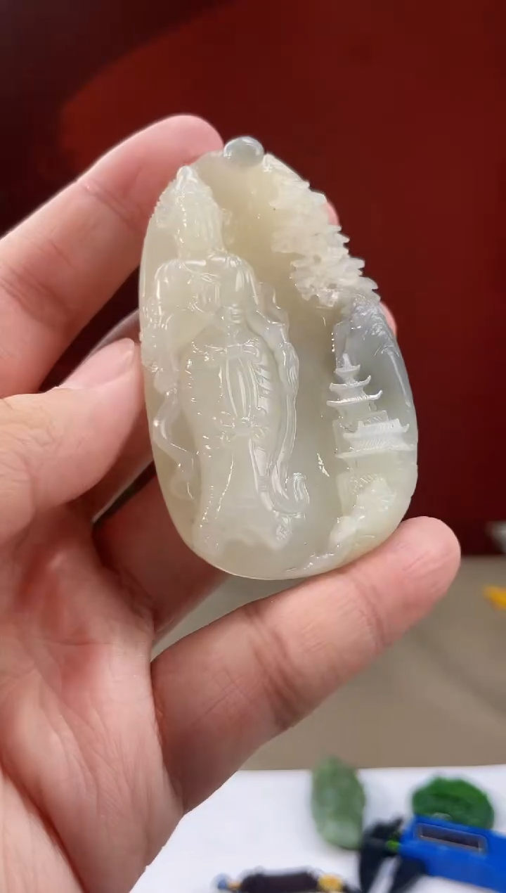 【闪购商品】定制和田玉多样性发货拍一发一04109