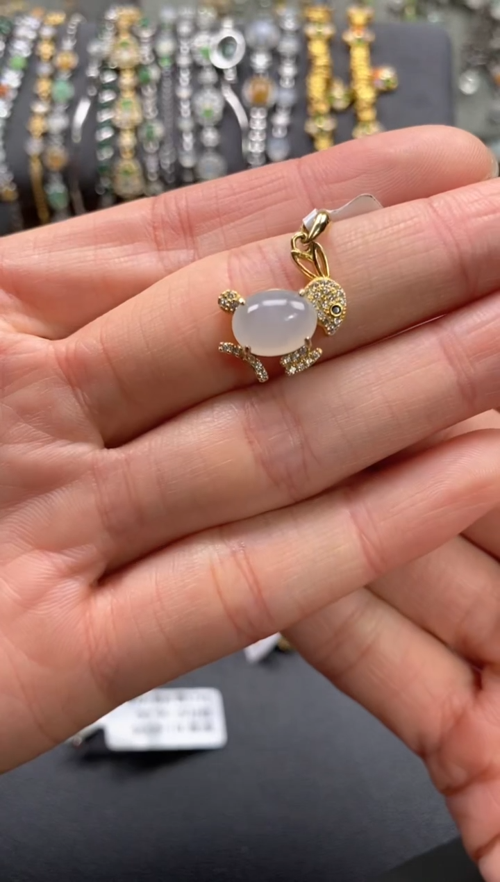 【闪购商品】翡翠戒指银S925镶嵌11111--1