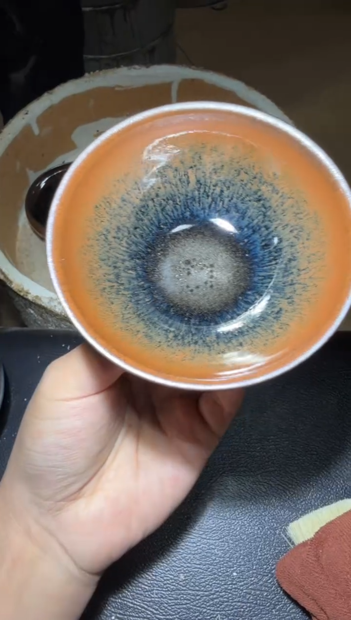 茶盏行云柴烧盏164