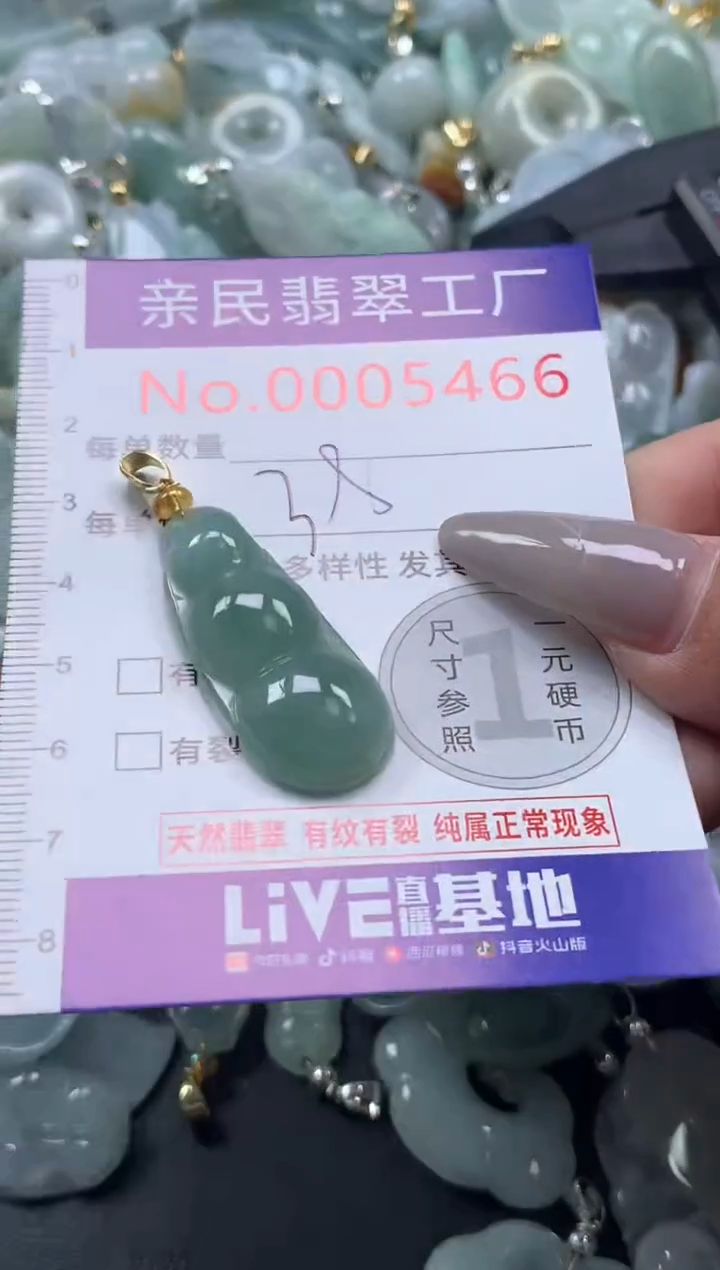 颈饰未镶嵌翡翠5466