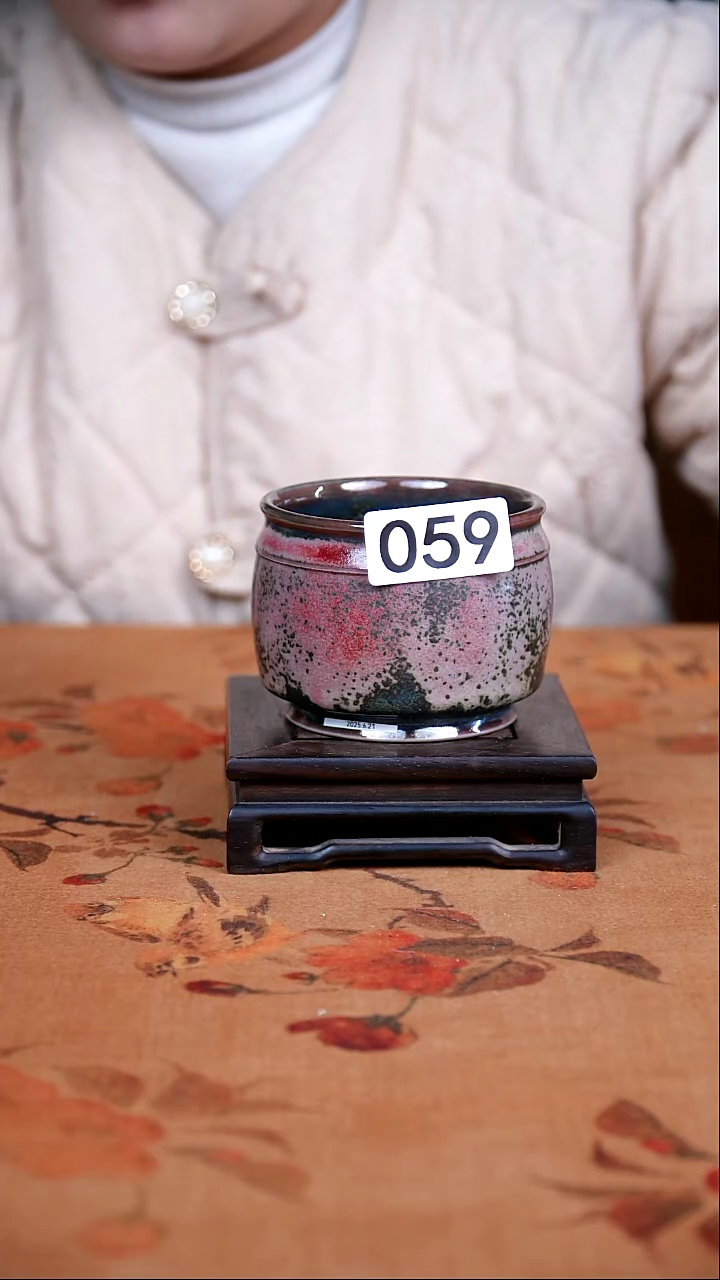 全品钧瓷茶器摆件