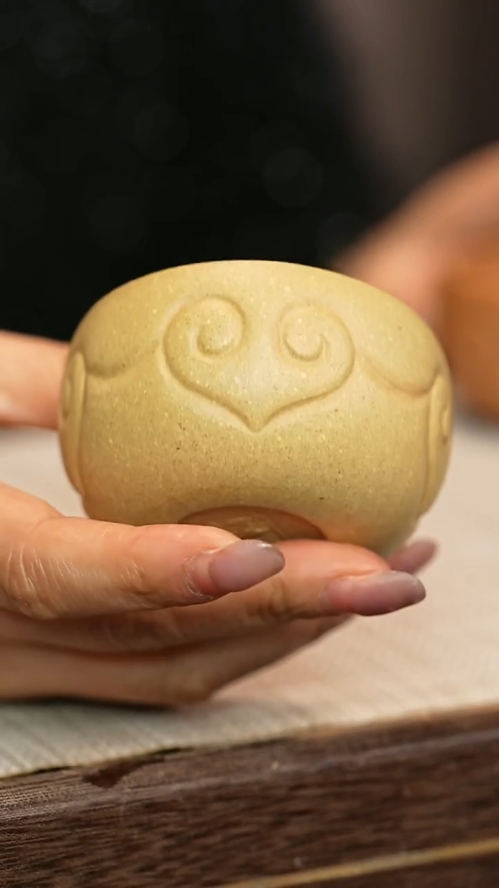 茶壶紫砂本绿 如意杯