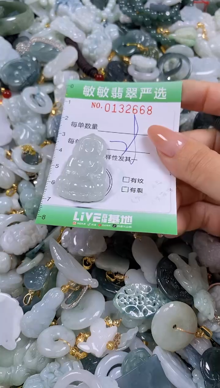 【闪购商品】翡翠颈饰未镶嵌闪购0132668