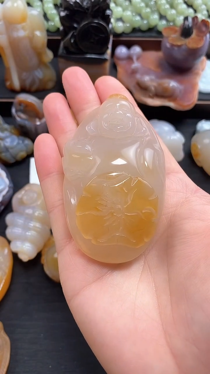 【闪购商品】玛瑙/玉髓童子未镶嵌1