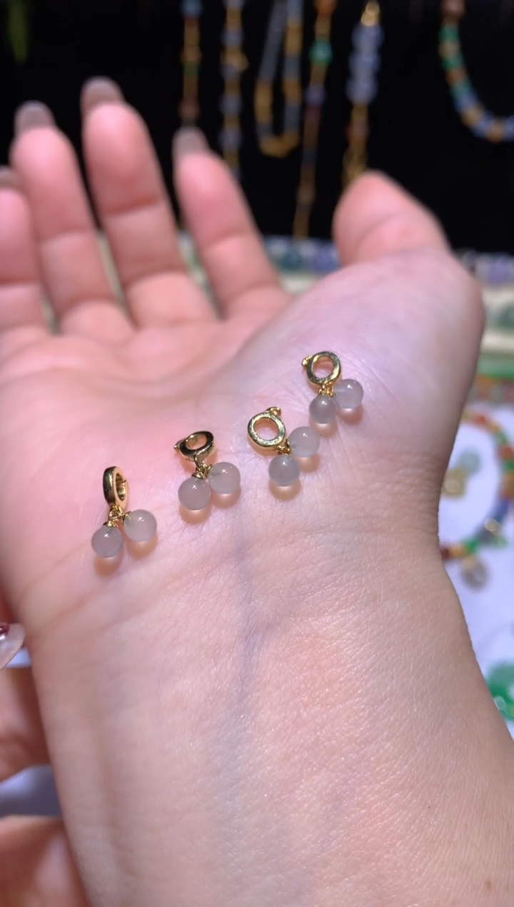 【闪购商品】定制翡翠未镶嵌小提溜（多样性发货一件发货）680+68