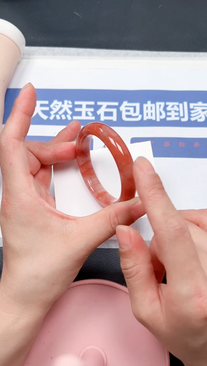 未镶嵌手镯石英质玉108-54