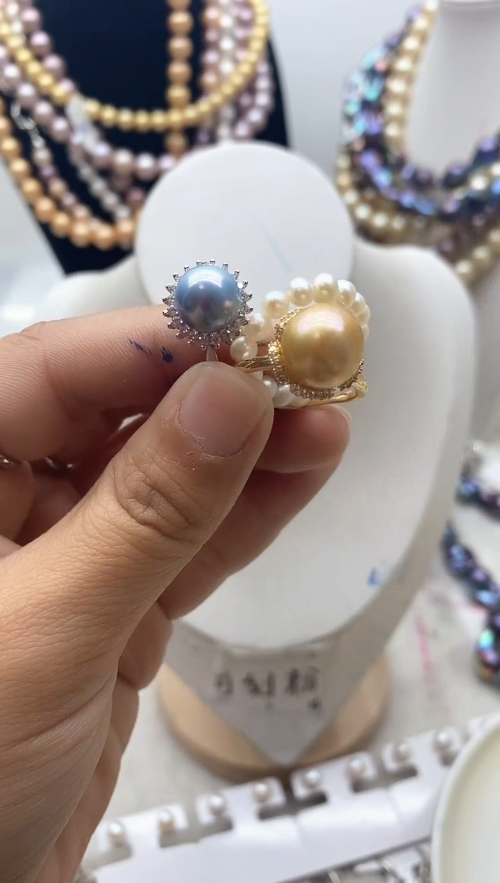 【闪购商品】淡水珍珠颈饰钛钢64