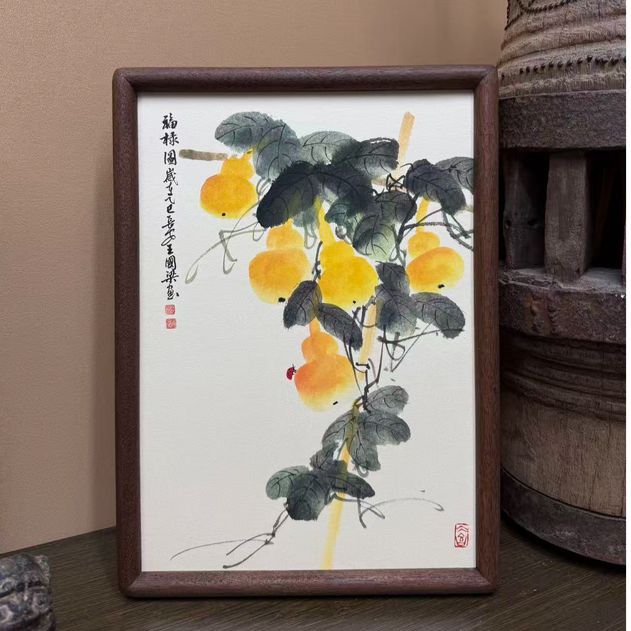 《福禄图》23×32装饰画