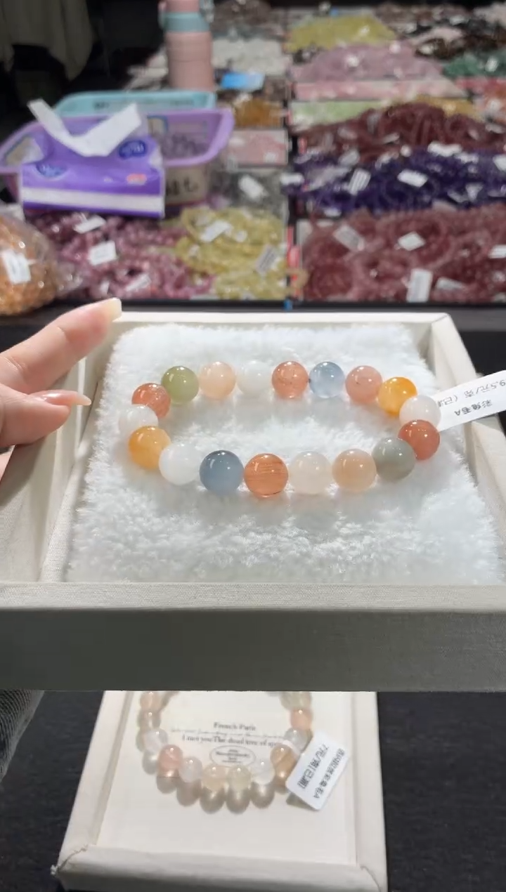 未镶嵌手链水晶437号 多样性发一E  11+