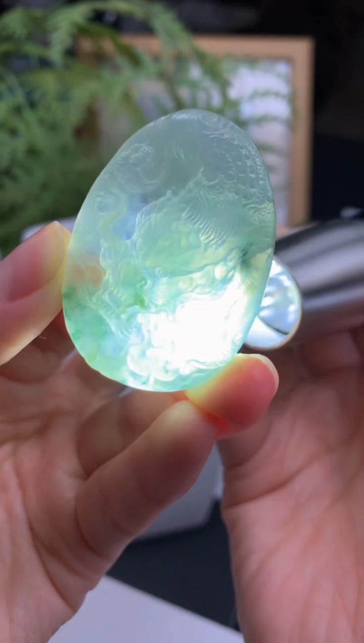 【闪购商品】定制翡翠未镶嵌吊坠-91370