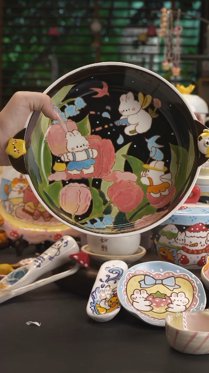 【原创设计】景德镇手绘陶瓷