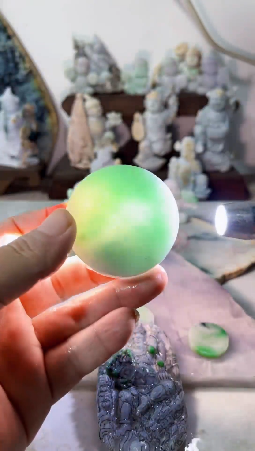 【闪购商品】翡翠吊坠(不含链)未镶嵌A887