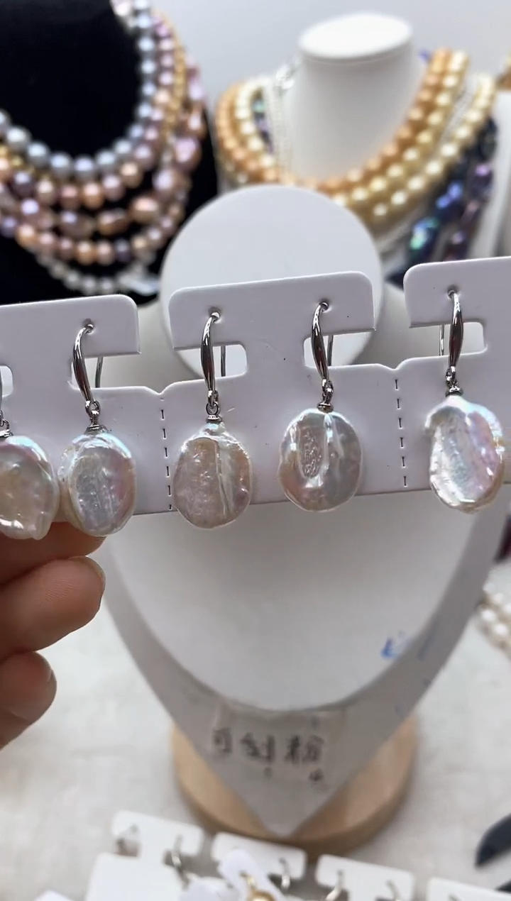 【闪购商品】淡水珍珠颈饰钛钢74