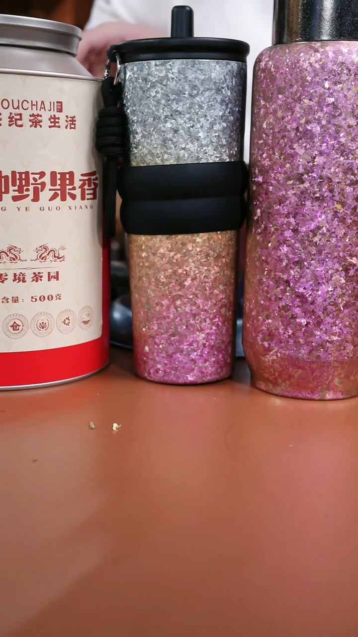 粉丝 小纪粉丝福利 冰花款纯钛大壶+野果复购+吸管杯（三色）