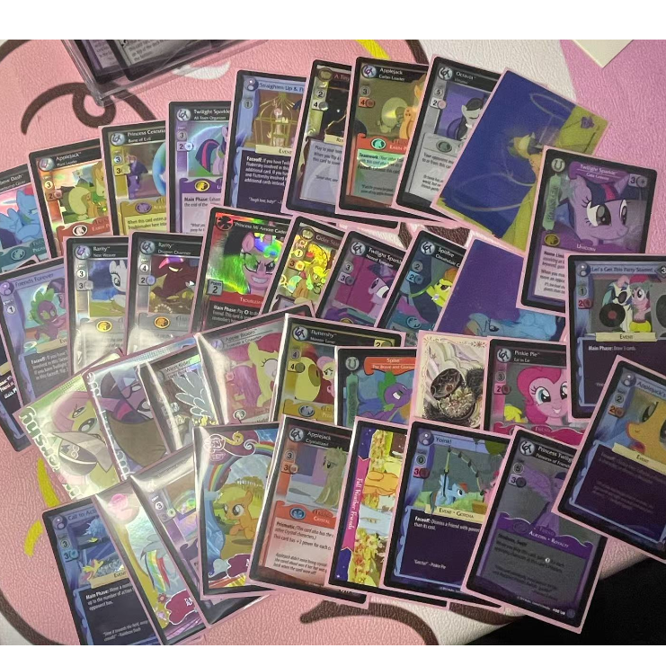 小马宝莉，抽抽乐58.8-1，卡位如图（直播间代抽收藏盲盒卡牌）