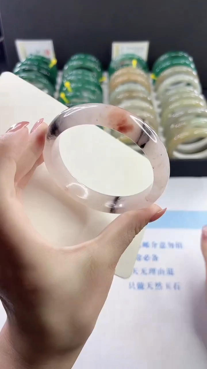 未镶嵌手镯石英质玉多样性发货L5-62