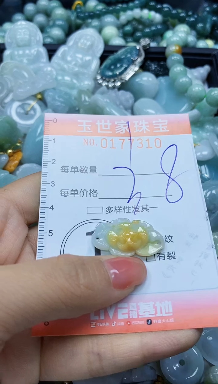 【闪购商品】翡翠颈饰未镶嵌闪购0177310