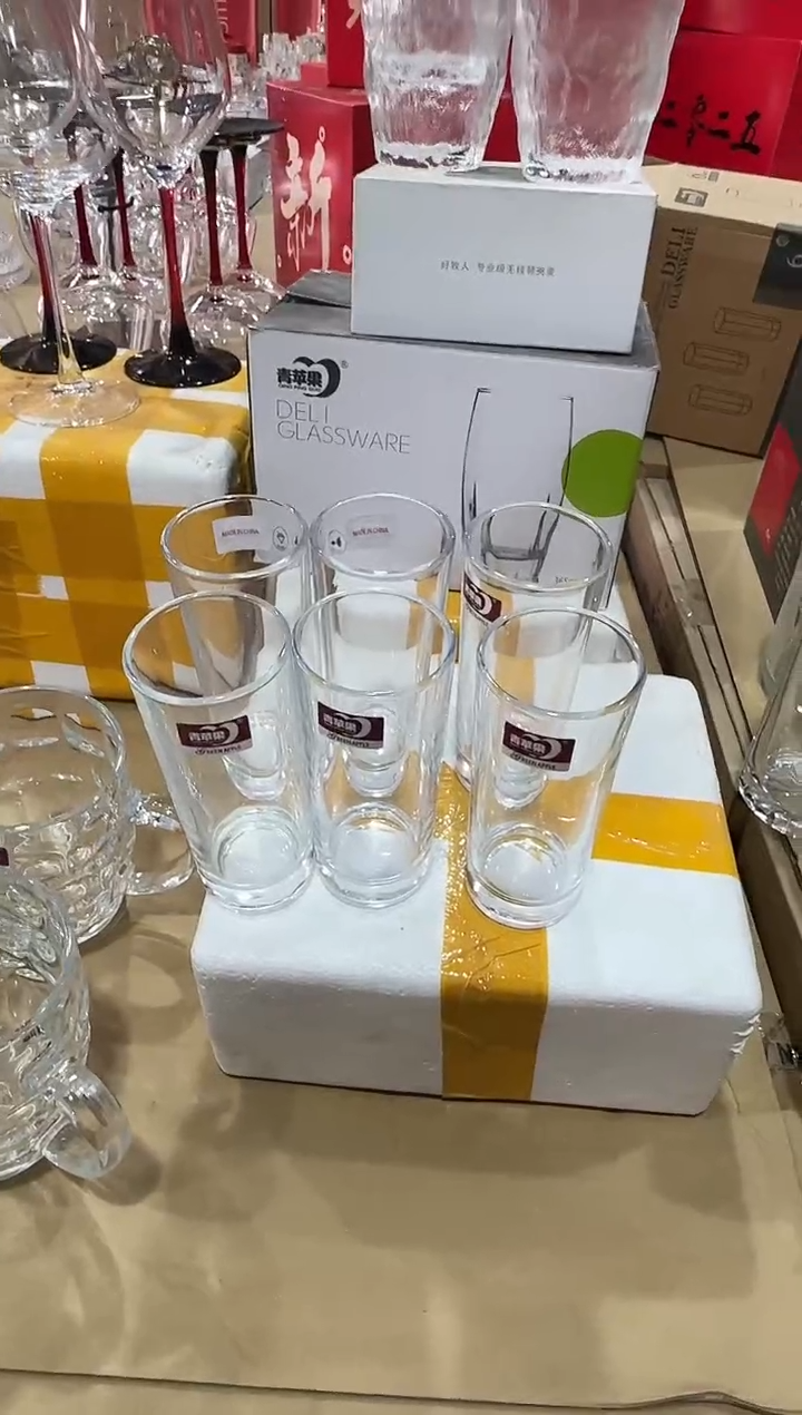 【闪购商品】水晶玻璃无盖款青苹果直播价*6