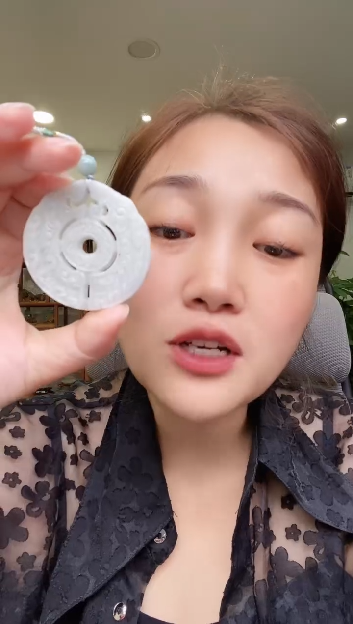 翡翠未镶嵌颈饰LL翡翠吊坠1-03