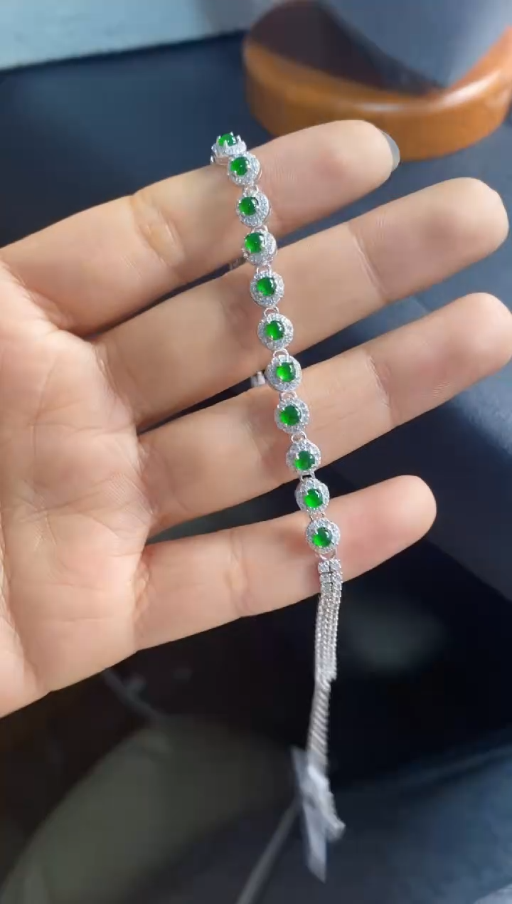 银S925镶嵌戒指翡翠11-11----5