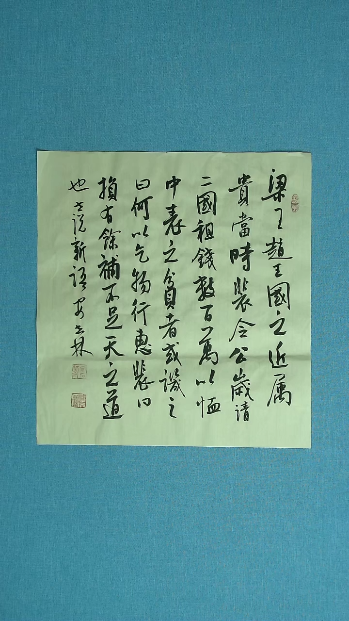 【闪购商品】书法235 甘肃安石林中书协45*45