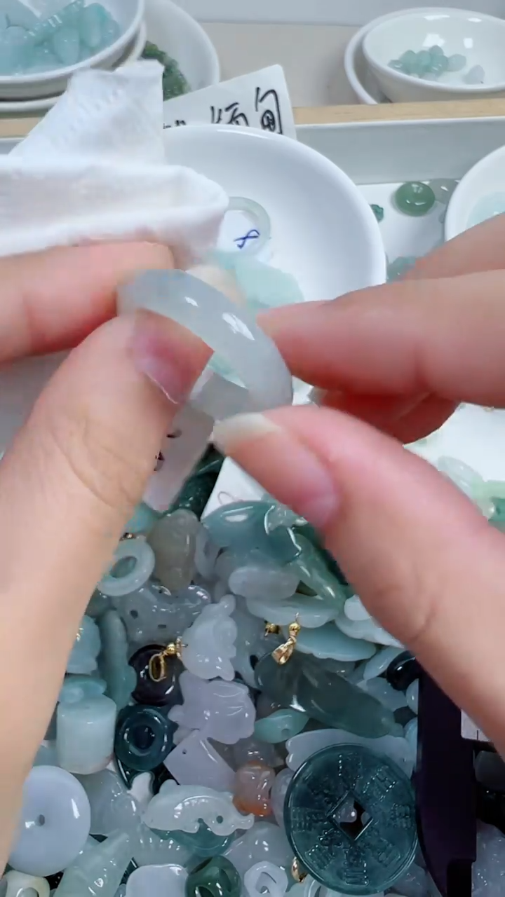 散珠翡翠1068号链接，A货翡翠20