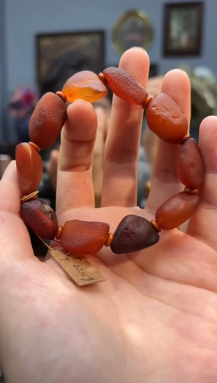 手串琥珀未镶嵌手串