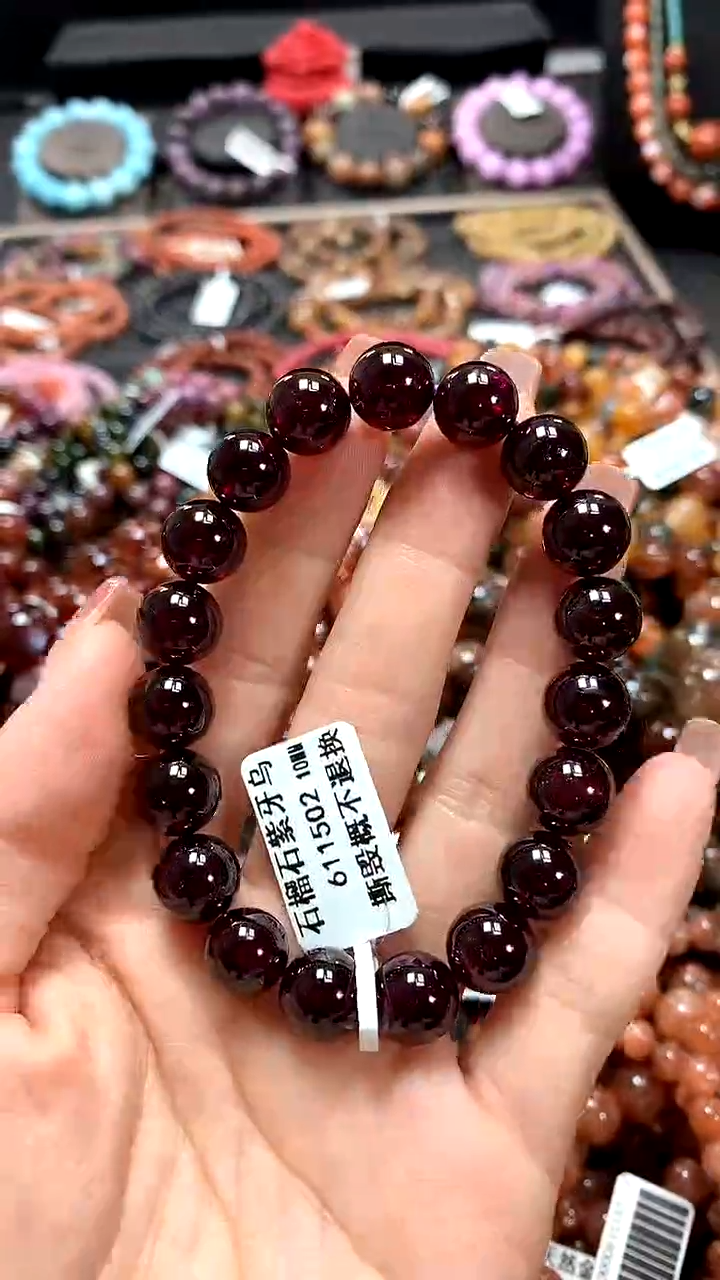 【闪购商品】石榴石手链未镶嵌10********