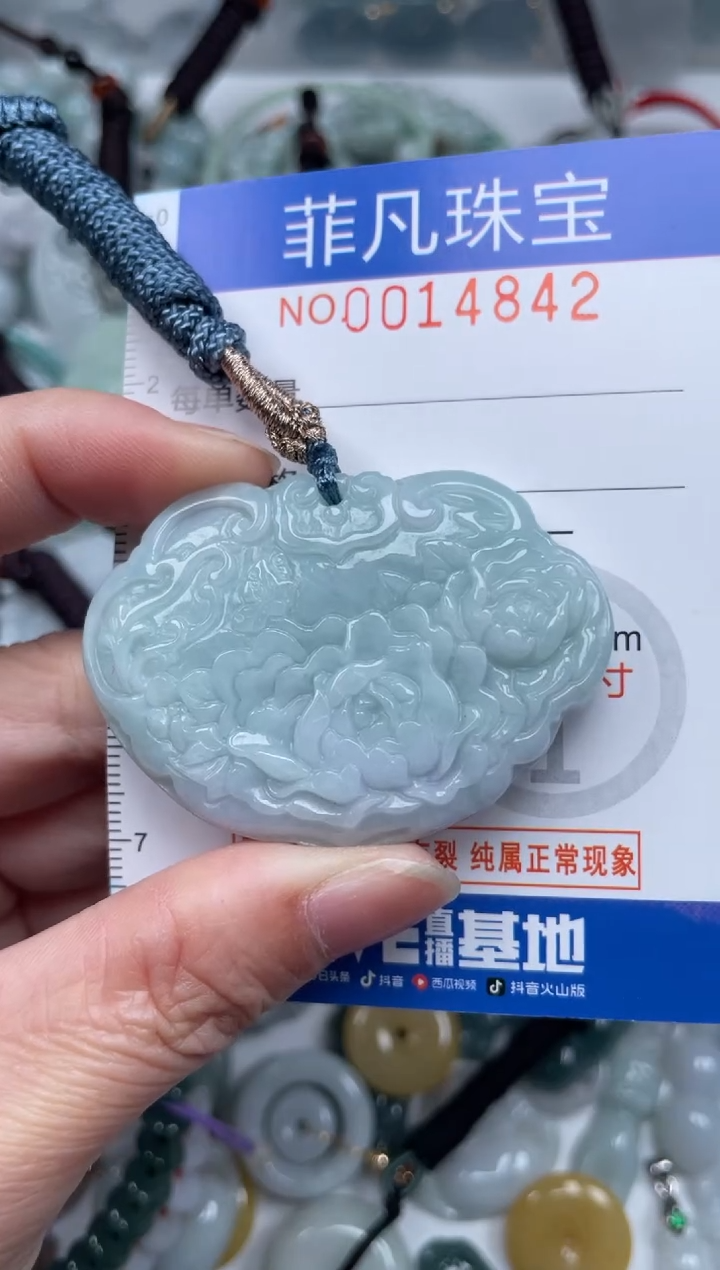 颈饰未镶嵌翡翠14842