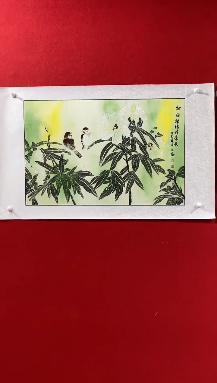 国画国画NYQ杰牛云勤老师作品