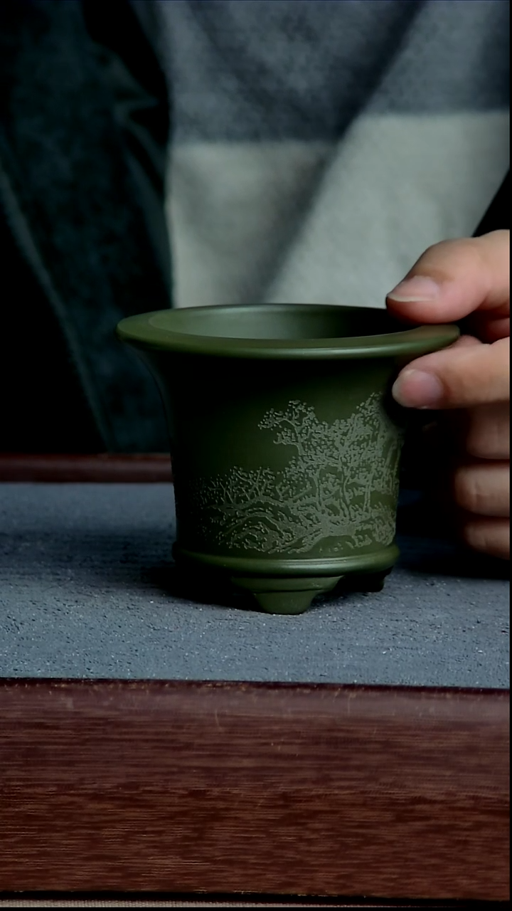 紫砂花盆7*6.5内径尺寸