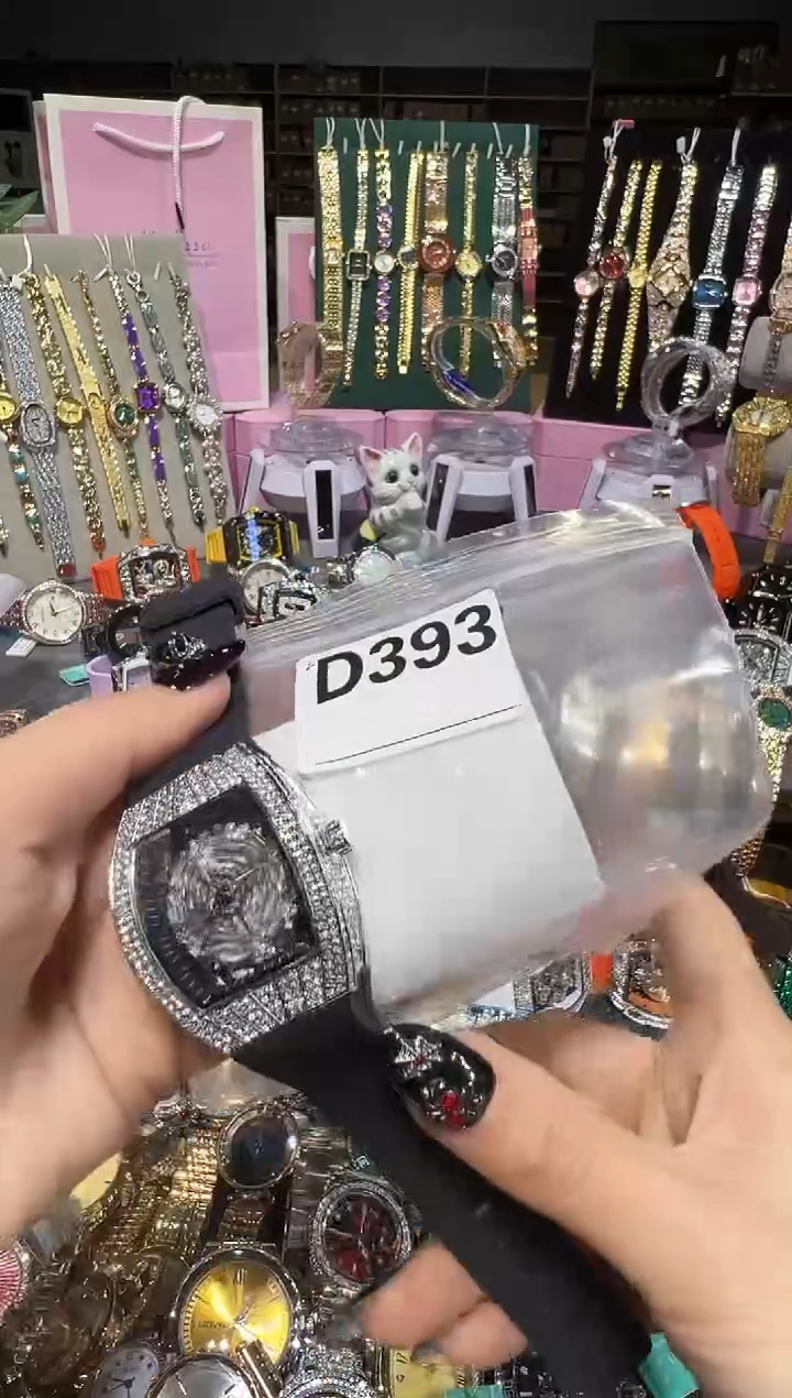 石英机芯不锈钢不锈钢直播定闪专用