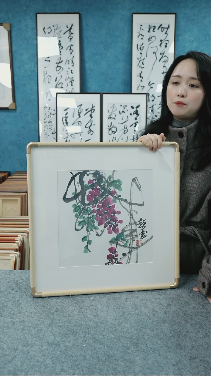 【闪购商品】国画50*50郑志超老师花鸟