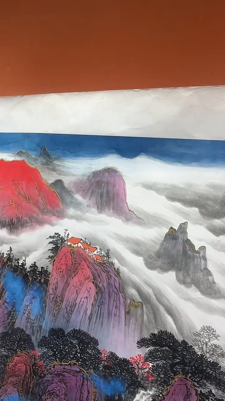 国画王炳杰手绘绘画作品14-37