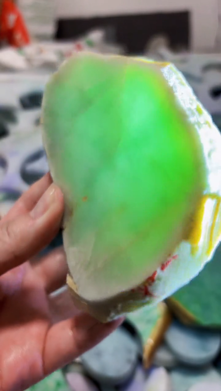 【闪购商品】翡翠颈饰未镶嵌A货白谭1731