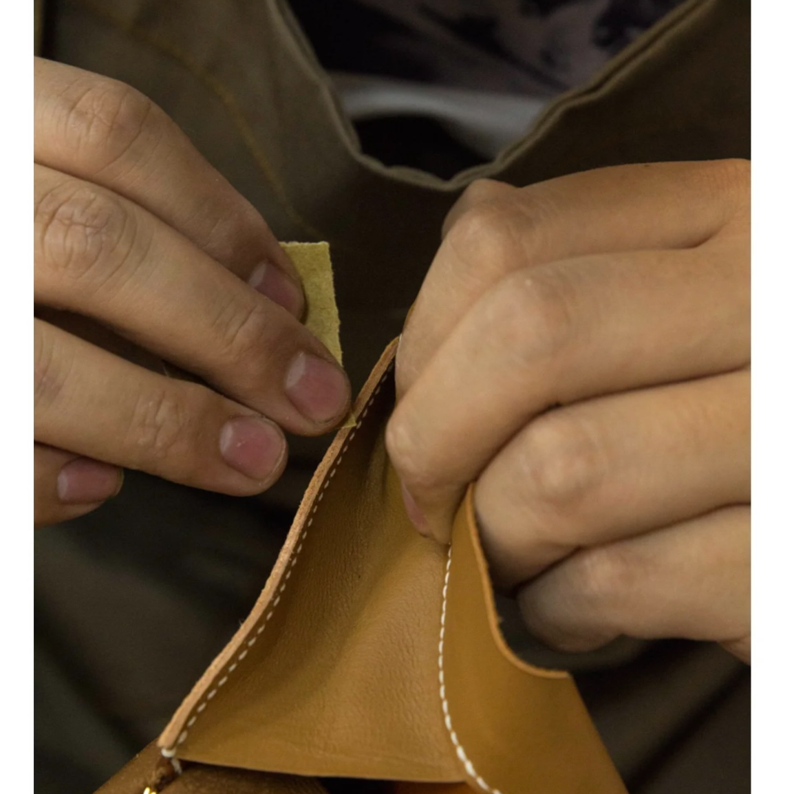 【2424】高定手缝真牛皮头层全手工轻奢高档时尚款双肩女包休闲女包