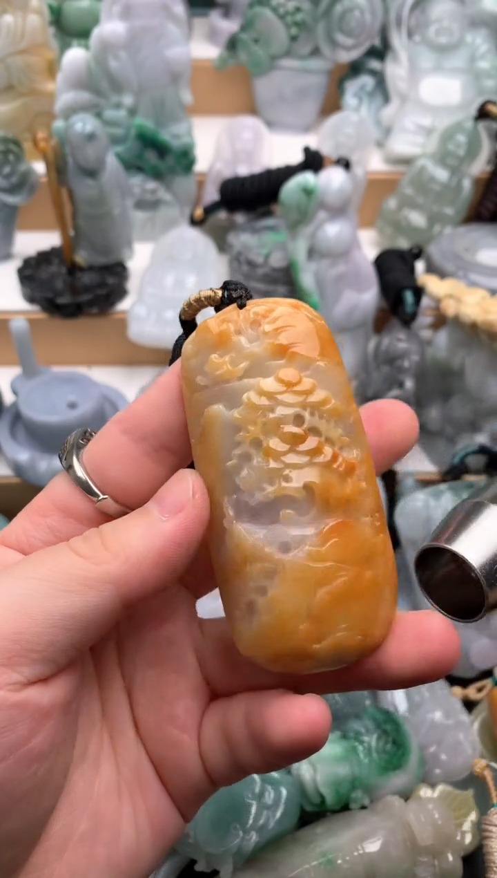 吊坠(不含链)未镶嵌翡翠1