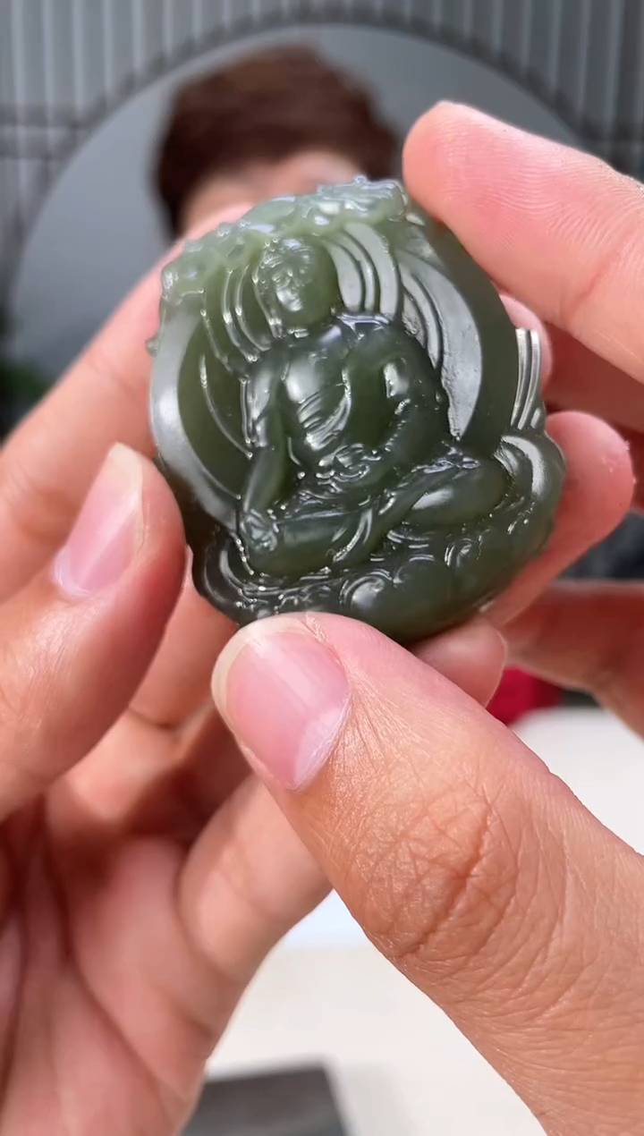 【闪购商品】定制和田玉和田玉（多样性拍一发一带证）11070